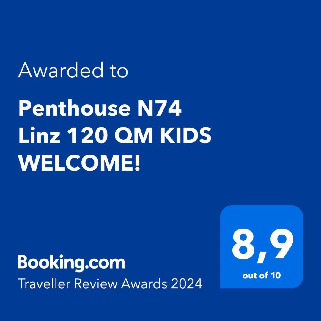 Penthouse N74 Linz 120 Qm Kids Welcome! Esterno foto